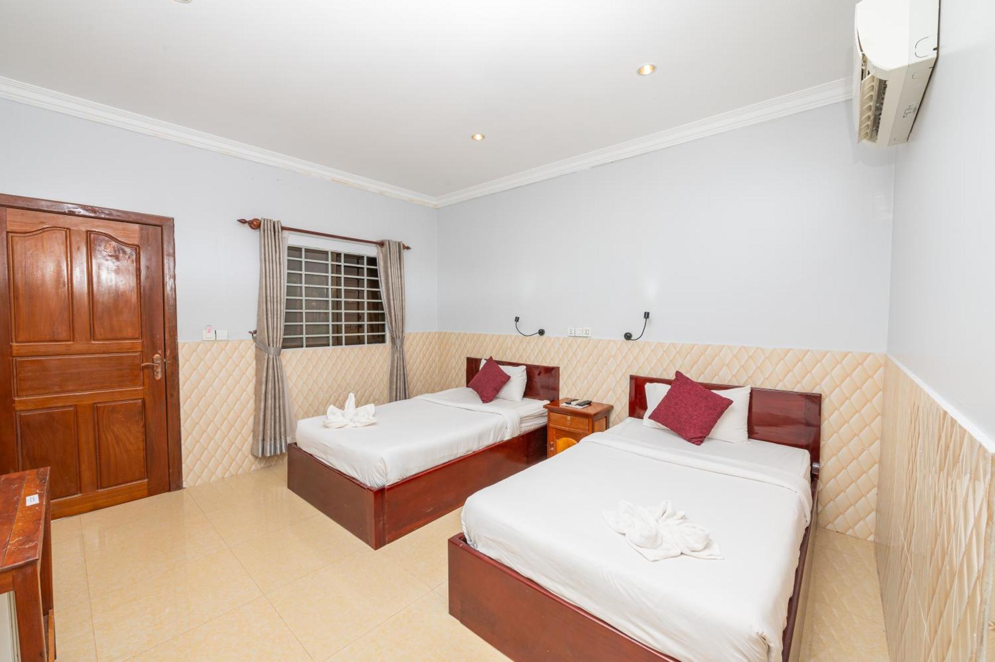 Damnak Soksan Hotel Sziemreap Kültér fotó