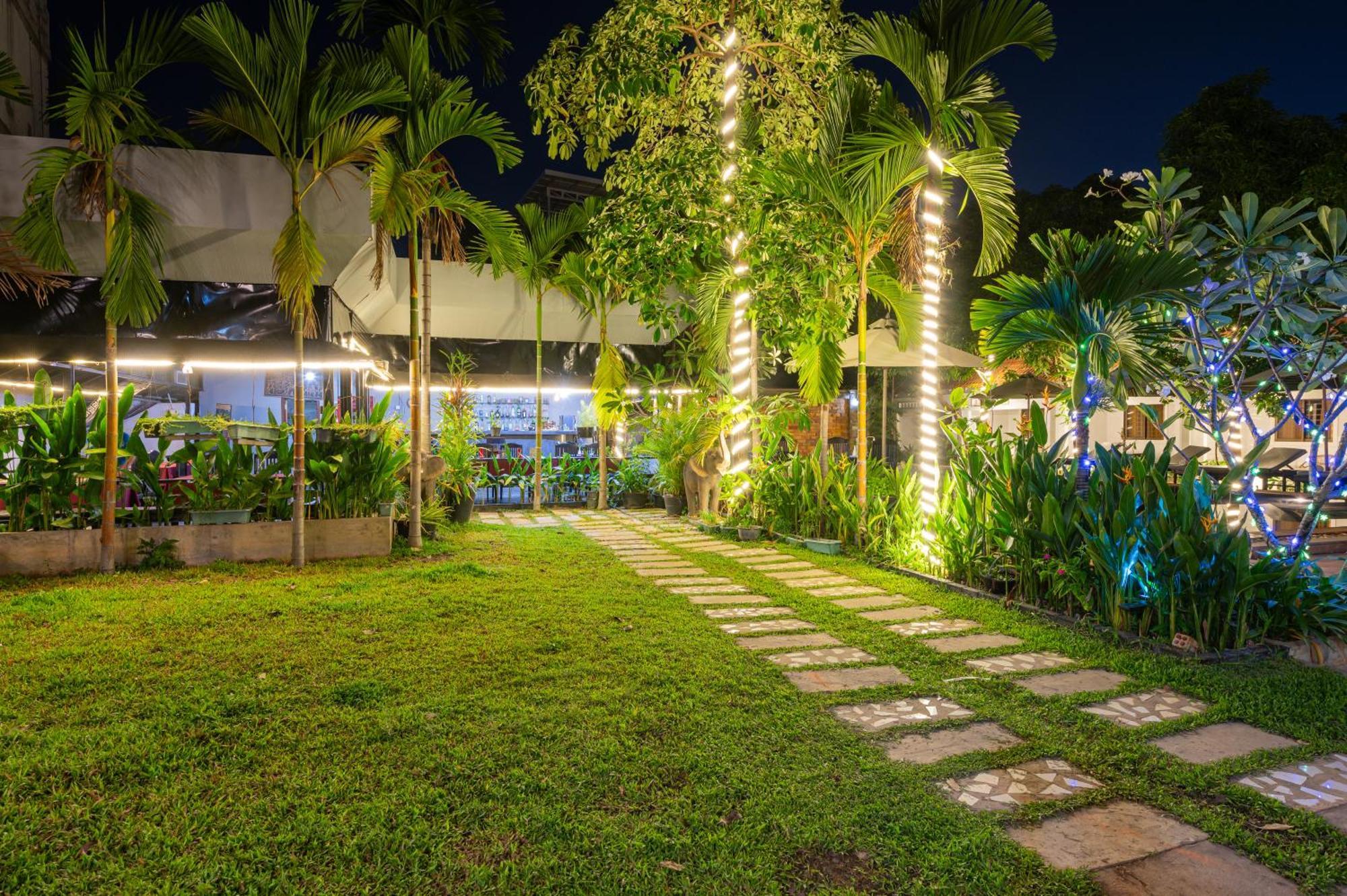 Damnak Soksan Hotel Sziemreap Kültér fotó