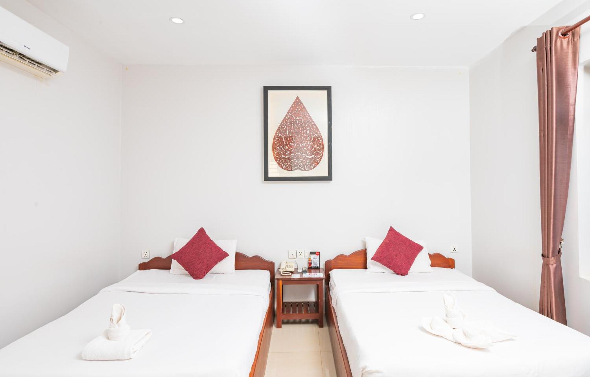 Damnak Soksan Hotel Sziemreap Kültér fotó