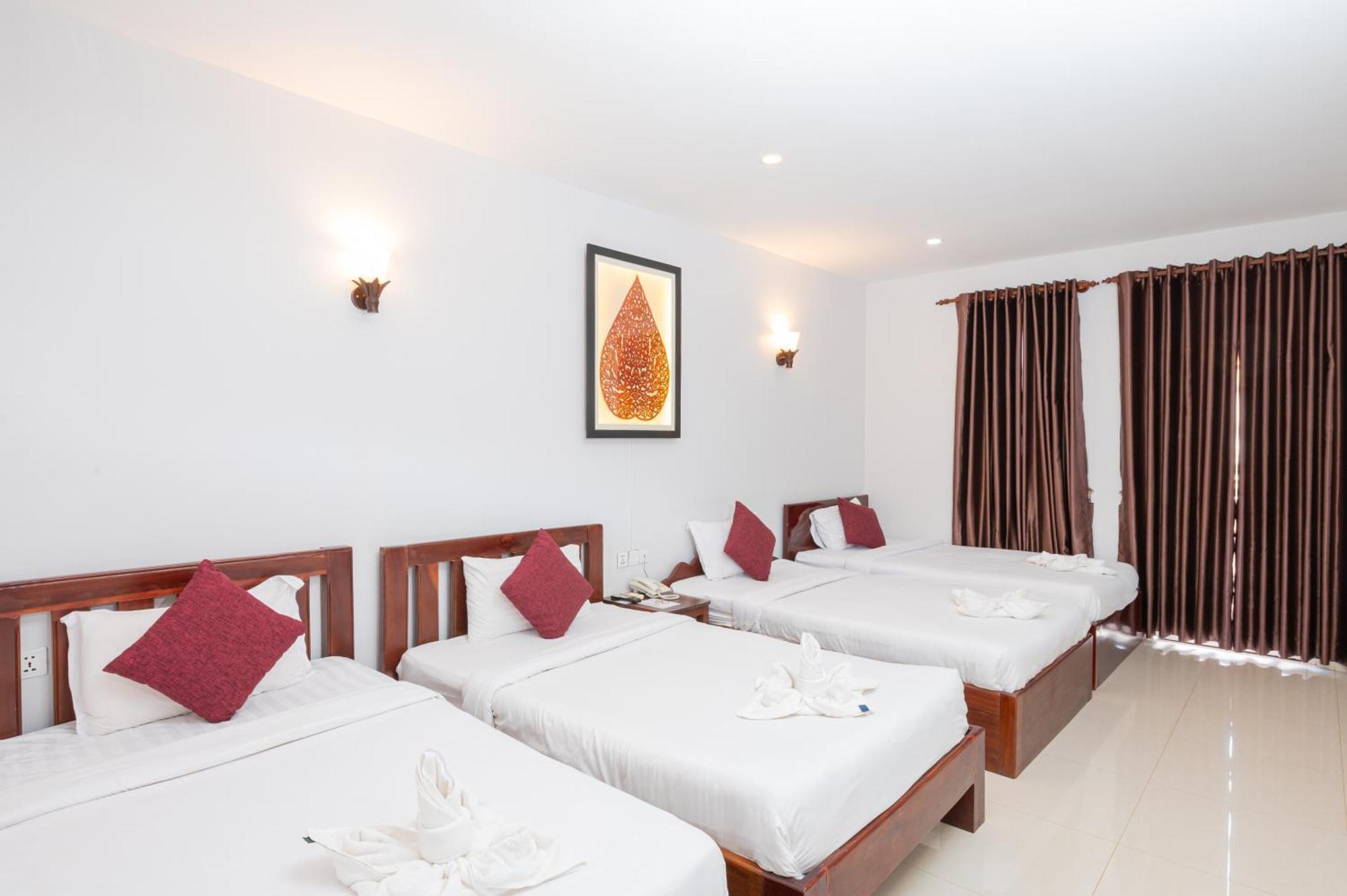 Damnak Soksan Hotel Sziemreap Kültér fotó