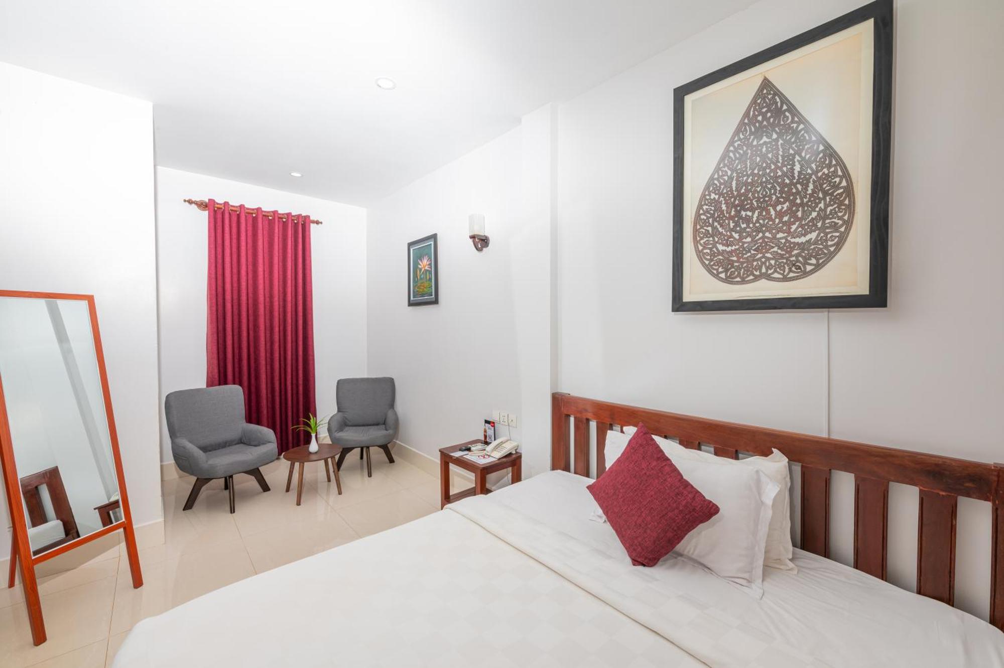 Damnak Soksan Hotel Sziemreap Kültér fotó