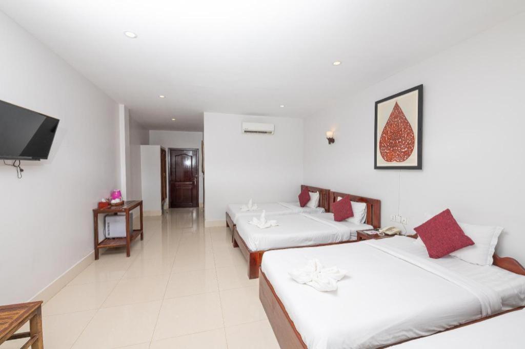 Damnak Soksan Hotel Sziemreap Kültér fotó