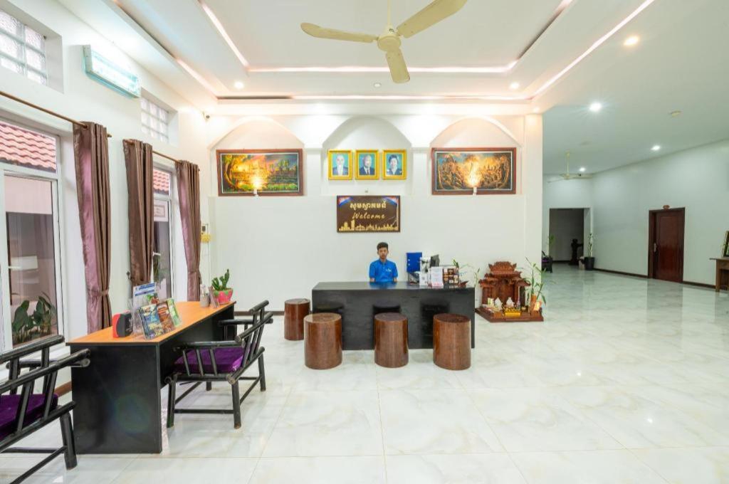Damnak Soksan Hotel Sziemreap Kültér fotó