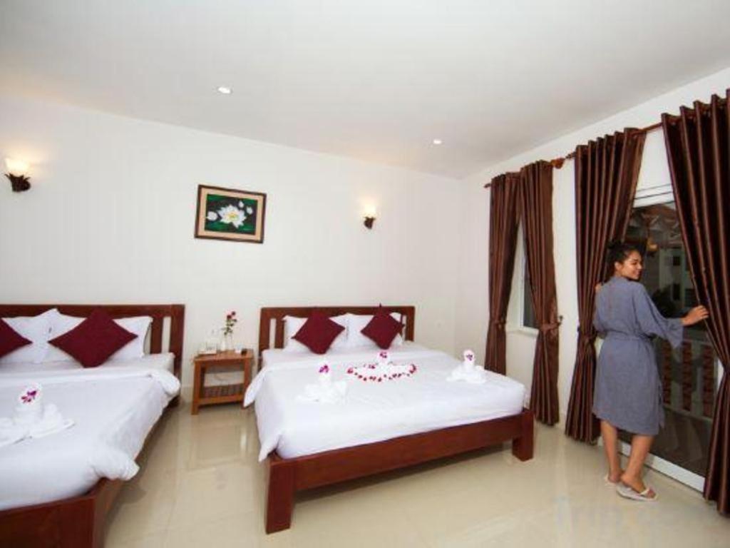 Damnak Soksan Hotel Sziemreap Kültér fotó