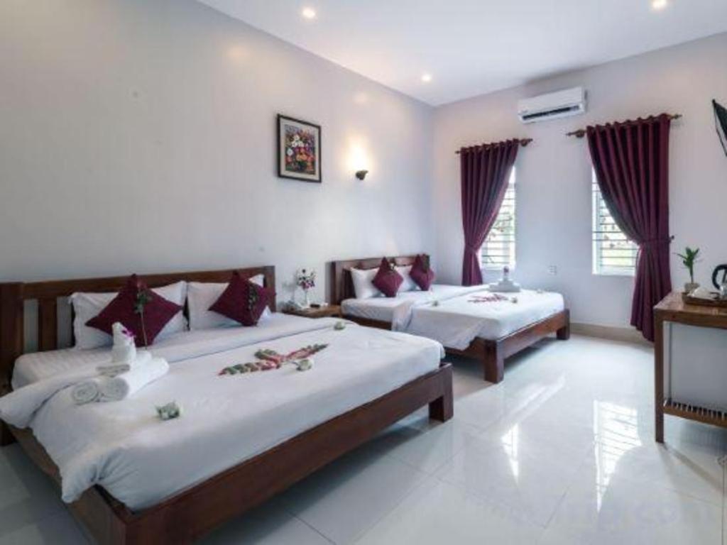 Damnak Soksan Hotel Sziemreap Kültér fotó