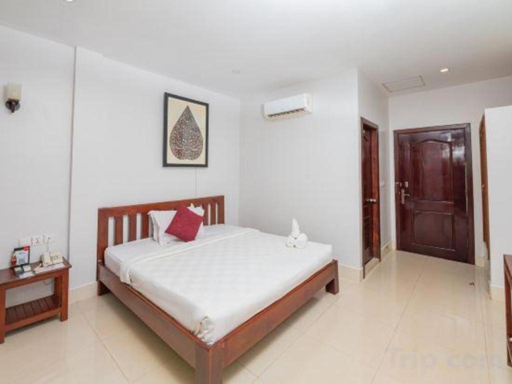 Damnak Soksan Hotel Sziemreap Kültér fotó