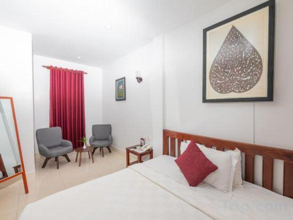 Damnak Soksan Hotel Sziemreap Kültér fotó