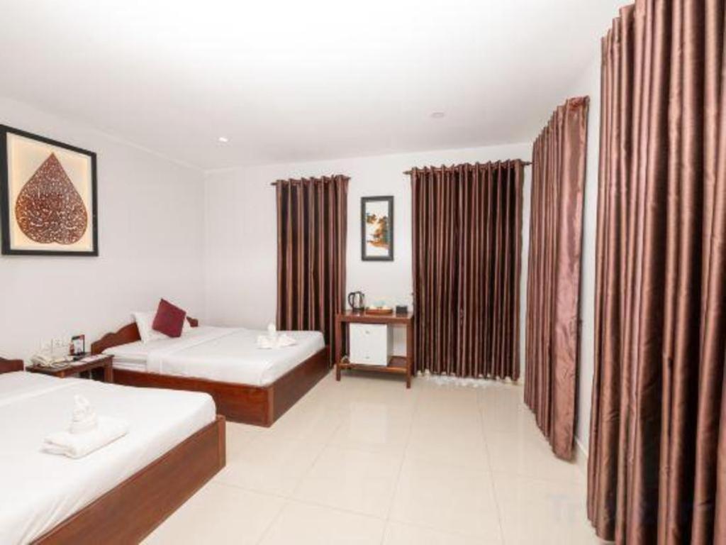 Damnak Soksan Hotel Sziemreap Kültér fotó