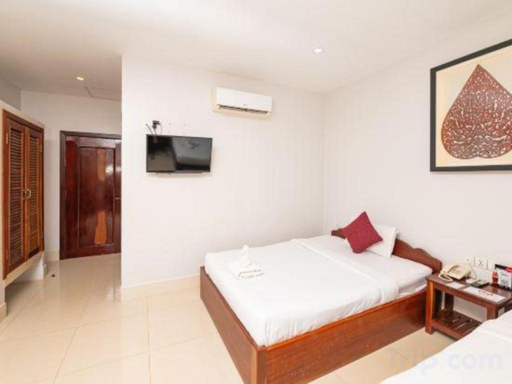 Damnak Soksan Hotel Sziemreap Kültér fotó
