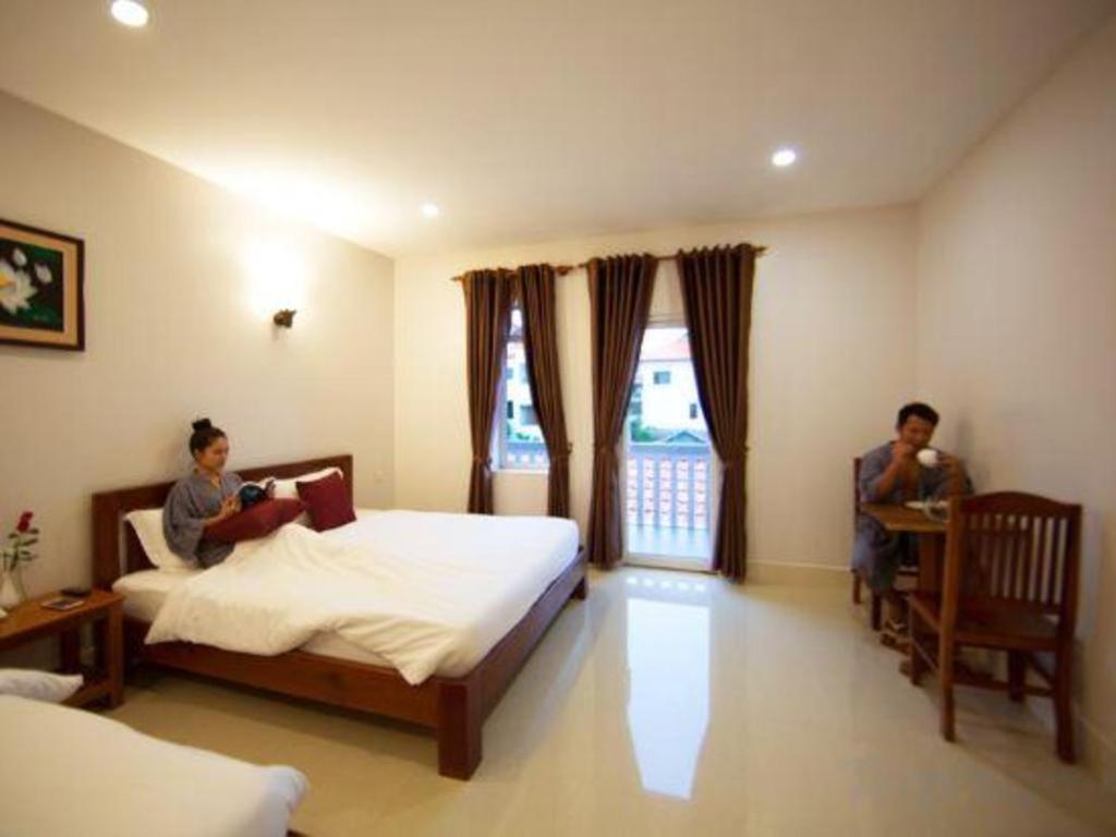Damnak Soksan Hotel Sziemreap Kültér fotó